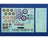 Eduard 1/48 scale Spitfire Mk.XVI Bubbletop model kit - 8285