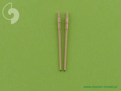 Master Model 1/350 Scale USN 5in/54 (12.7 cm) Mark 45 barrels (2pcs) - SM350020 Master Model 1/350 Scale USN 5in/54 (12.7 cm) Mark 45 barrels (2pcs) - SM350020