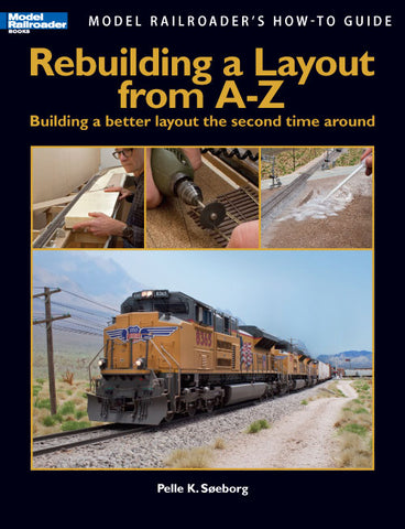 Model Railroader Books - Guide to Rebuilding a Layout from A-Z #12464 - Shelf Wear