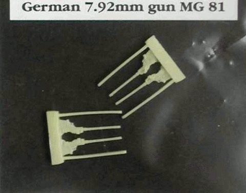 Aires 1/48 scale Resin German 7.92mm gun MG 81 - 4063