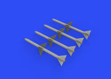 Brassin 1/32 Scale Set of 4 US AIM-7M Missiles - #632142