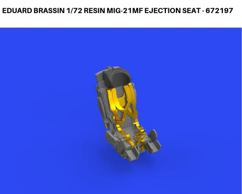 Eduard Brassin 1/72 resin ejection seat MiG-21MF - 672197