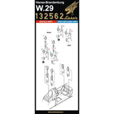 HGW 1/32 Hansa-Brandenburg W.29 Seatbelts for Wingnut Wings - 132562