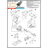 HGW 1/32 scale Arado Ar 196A-3 Seatbelts - 132563