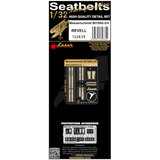 HGW 1/32 scale Bf109G-2/4 seatbelts for Revell - 132635