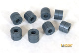 Tangent Banded Steel Coils x 8 – Painted and Assembled - Different Sizes