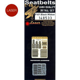 HGW 1/48 P-61 Black Widow seatbelts for Revell, Monogram & GWH kits - 148533