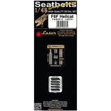 HGW 1/48 scale F6F Hellcat (fabric) seatbelts and PE buckles - 148578