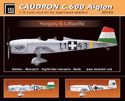 SBS Model 1/72 Caudron C.600 Aiglon Hungary & Luftwaffe - SBS7012 resin kit