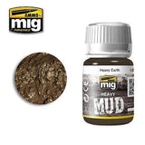 AMMO of Mig Jimenez Heavy Mud HEAVY EARTH 35ml - AMIG-1704 enamel