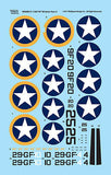 Wolfpack 1/48 Decal F4F Wildcat Pt.4 F4F-4 Wildcats in Operation Torch - WD48014