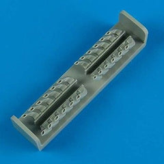Quickboost 1/72 Resin Messerschmitt Bf 110E Exhaust - QB72387 for Eduard Quickboost 1/72 Resin Messerschmitt Bf 110E Exhaust - QB72387 for Eduard