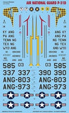 Caracal 1/72 Decal Air National Guard P-51D - CD72054