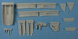 CMK 1/48 Resin Me-410B Engine Set for Tamiya kit - MPN 4008 -Wear visible