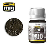 AMMO of Mig Jimenez Heavy Mud WET MUD 35ml - AMIG-1705 enamel