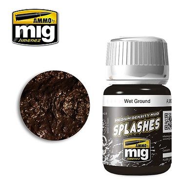 AMMO of Mig Jimenez Splashed Soil WET GROUND 35ml - AMIG-1755