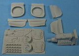 CMK 1/48 Resin Me-410B Engine Set for Tamiya kit - MPN 4008 -Wear visible