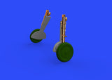 Eduard 1/48 Brassin bronze legs for Bf 109G for Eduard kit - 648309