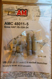 Advanced Modeling 1/48 resin UB-32A-24 57 mm C5 rocket launcher x2 - AMC48011-5