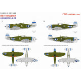 HGW 1/32 wet transfers for P-47D Razorback over Saipan - 232920