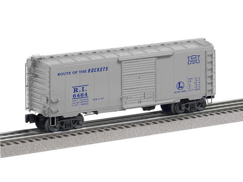 LIONEL 6-27293 O Scale ROCK ISLAND BOXCAR R.I. 6464 Route Of The Rockets