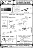 Master Model 1/24 British 3in Rocket RP-3 with 60LB SAP heads 8pcs AM24011