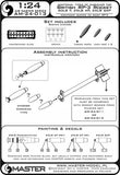 Master Model 1/24 British RP-3 Rocket - additional Warheads AM24013