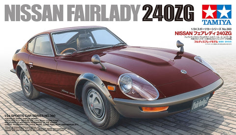 TAMIYA 1/24 Scale Nissan Fairlady 240Zg Model Kit #24360