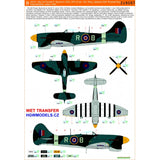 HGW 1/48 Wet Transfers Hawker Tempest Mk.V series 1 for Eduard kit - 248067