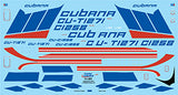 Fundekals 1/144 Decals ILYUSHIN IL-76 CUBANA Liveries Unlimited - 44-009