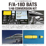 Model Art 1/48 conversion F/A-18D ATARS VMFA(AW)-242 BATS for Hasegawa HobbyBoss