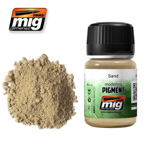 Sand Imitation pigment (powder) - A.MIG-3012 by Ammo Mig Jimenez