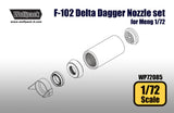 Wolfpack 1/72 resin F-102 Delta Dagger J57 Engine Nozzle for Meng kit - WP72085