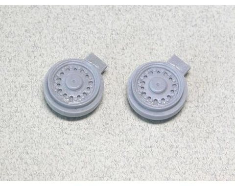 Wolfpack 1/32 scale resin F-14 Late Type wheel set for Tamiya - WP32004