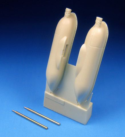 BarracudaCast 1/48 BR32168 Bf 109G Underwing Cannon Gunboats