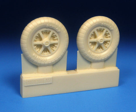 Barracuda 1/32 Scale BR32436 - Bf 109E/F Mainwheels with Ribbed Tires