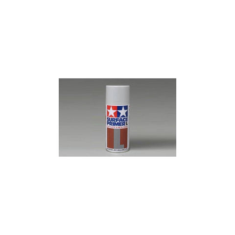 Tamiya Fine Surface Primer L - Gray 180ml Spray Can 87042 – Victory Models