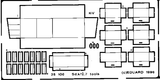 Eduard 1/35 Photoetch 35106 - Sd.Kfz.7 Tools for Tamiya - NOS