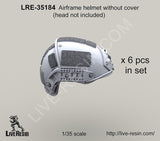 Live Resin 1/35 LRE35184 Airframe helmet without cover head not included x6