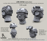 Live Resin 1/35 LRE35184 Airframe helmet without cover head not included x6