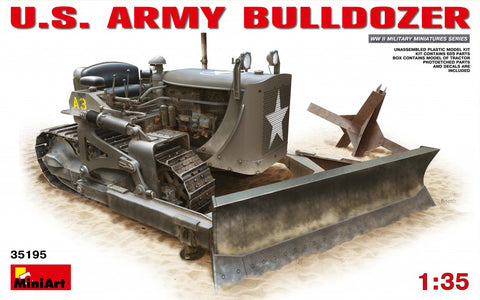 MiniArt 1/35 scale U.S. Army Bulldozer #35195