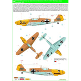 HGW 1/48 Wet Transfers PLUS combo set for Bf109 Afrika - 248064 for Eduard