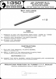 Master Model 1/350 IJN 15,5cm/60 (6.1in) 3rd Year Type barrels (12pcs) SM350-006