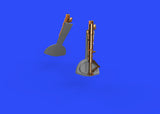 Eduard 1/48 Brassin bronze legs for Bf 109G for Eduard kit - 648309