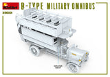 MiniArt 1/35 scale B-TYPE MILITARY OMNIBUS plastic kit #39001