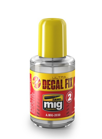 Ammo of Mig Jimenez ULTRA DECAL FIX solution for plastic models 30mL A.MIG2030