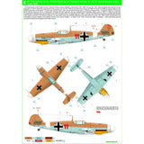 HGW 1/48 Wet Transfers PLUS combo set for Bf109 Afrika - 248064 for Eduard