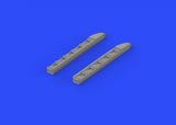 Eduard 1/48 scale Brassin exhaust stacks for Ki-61-Id in resin for Tamiya 648316