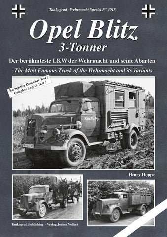 Tankograd Publication Nr. 4015 - Opel Blitz 3-Tonner - Old issue