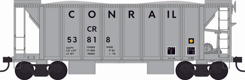 Bowser #43098 HO Gauge 70 Ton 2 Ballast Car w/Side Chutes, Conrail #53818